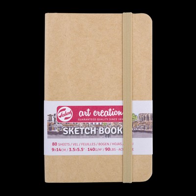 Talens Art Creation Sketchbook, Kraft - 9cm x 14cm