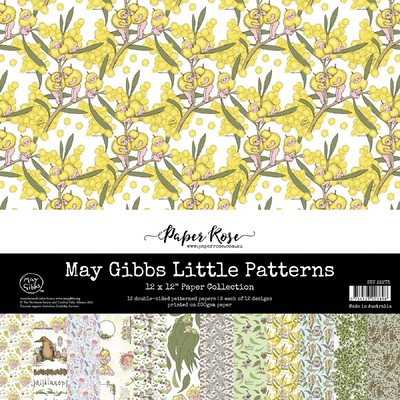 12X12 Paper Collection, May Gibbs Little Patterns