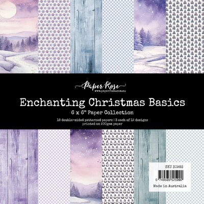 6X6 Paper Collection, Enchanting Christmas Basics