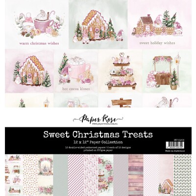 12X12 Paper Collection, Sweet Christmas Treats