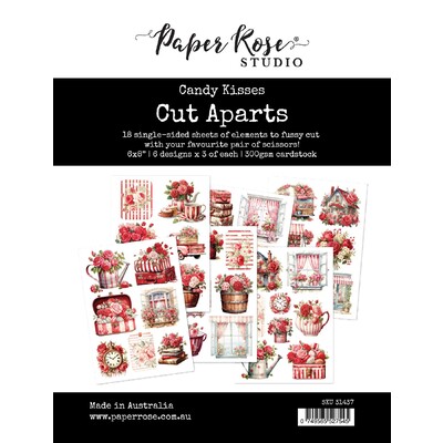 Cut Aparts Paper Pack, Candy Kisses