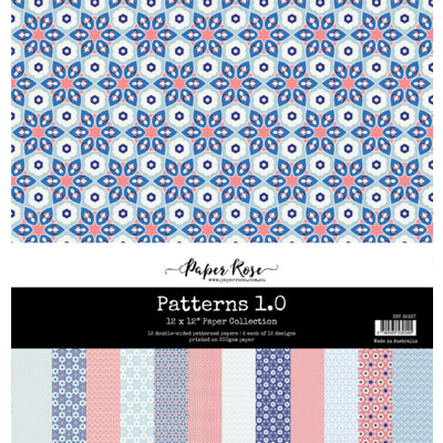 12X12 Paper Collection, Patterns 1.0