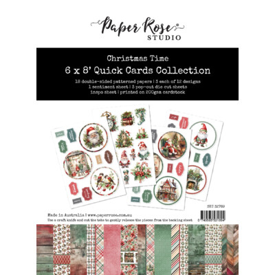 6X8 Quick Cards Collection, Christmas Time