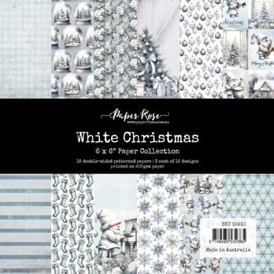 6X6 Paper Collection, White Christmas