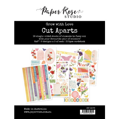 Cut Aparts Paper Pack, Grow with Love