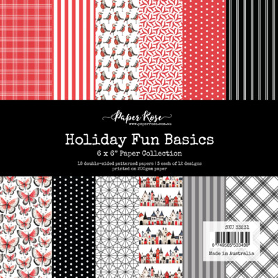 6X6 Paper Collection, Holiday Fun Basics