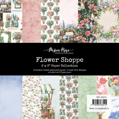 6X6 Paper Collection, Flower Shoppe