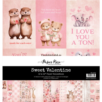 12X12 Paper Collection, Sweet Valentine