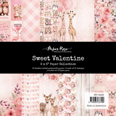 6X6 Paper Collection, Sweet Valentine