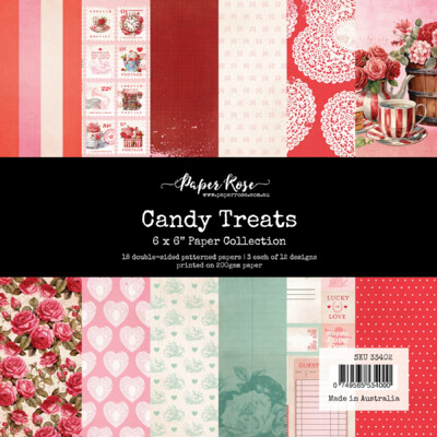 6X6 Paper Collection, Candy Treats