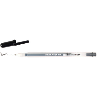 Gelly Roll Classic Pen, 08 Medium - Black