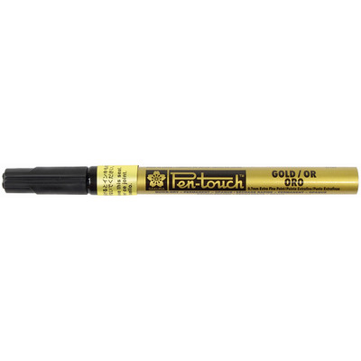 Pentouch Marker, Extra Fine (0.7mm) - Gold