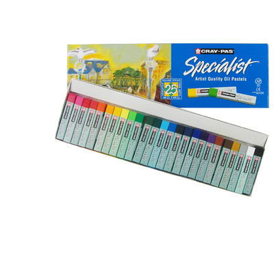 Cray-Pas Specialist Oil Pastel Set, 25 Colors (25 pc)