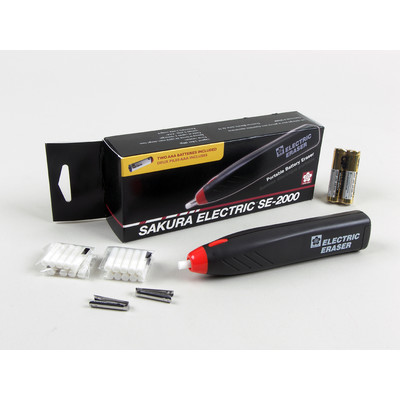 Sakura Electric Eraser Kit, Black
