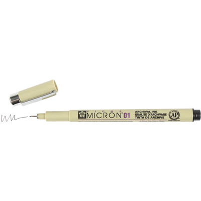 Pigma Micron 01 Pen, 0.25mm - Black