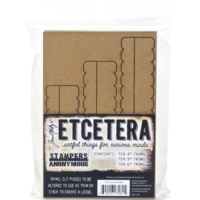 Etcetera, Scallop Trims (Chipboard)