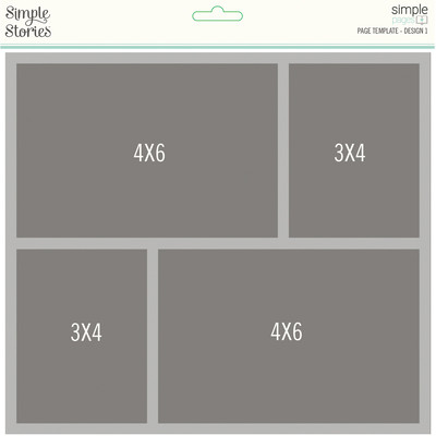 Simple Pages Page Template, Design 1