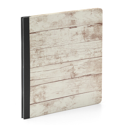 SNAP! 6X8 Flipbook, Whitewashed Wood