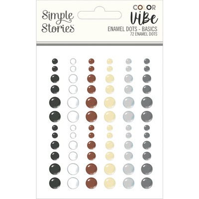 Color Vibe Enamel Dots, Basics