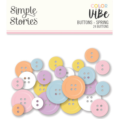 Color Vibe Buttons, Spring