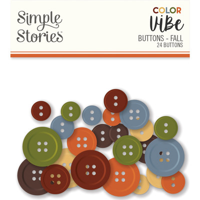 Color Vibe Buttons, Fall