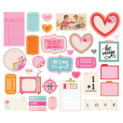 Journal Bits & Pieces, Heart Eyes