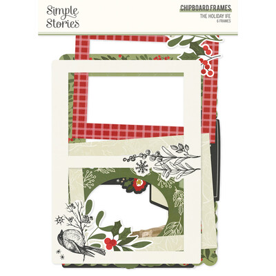 Chipboard Frames, The Holiday Life