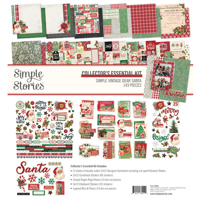 12X12 Collector's Essential Kit, Simple Vintage Dear Santa