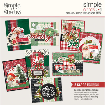 Simple Cards Card Kit, Simple Vintage Dear Santa