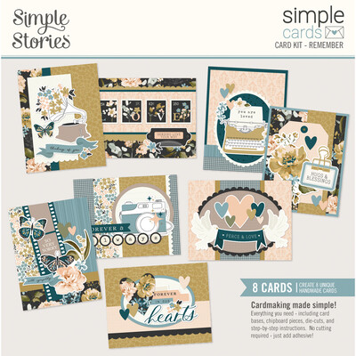 Simple Cards Card Kit, Remember