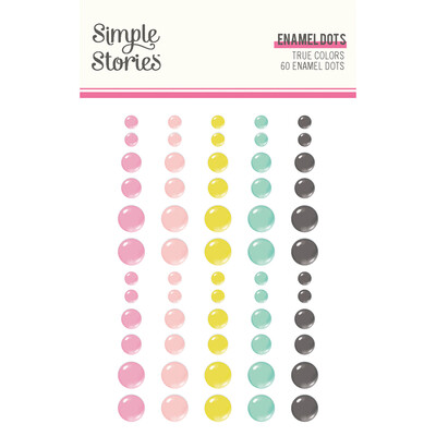 Enamel Dots, True Colors