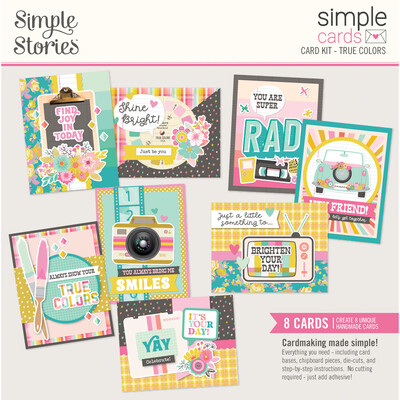 Simple Cards Card Kit, True Colors