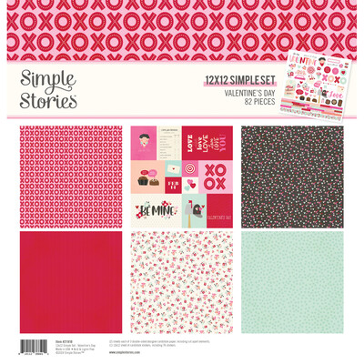 12X12 Collection Kit, Valentine's Day