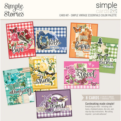 Simple Cards Card Kit, Simple Vintage Essentials Color Palette