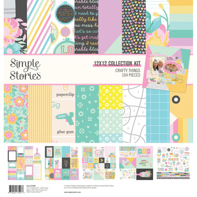 12X12 Collection Kit, Crafty Things