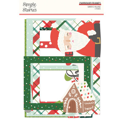 Chipboard Frames, Santa's Village