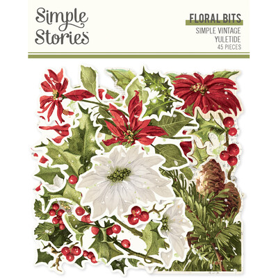 Floral Bits & Pieces, Simple Vintage Yuletide