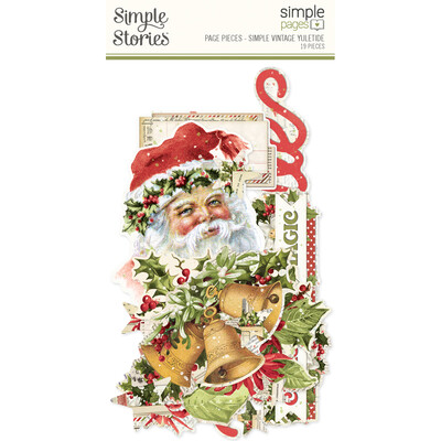 Simple Pages Page Pieces, Simple Vintage Yuletide