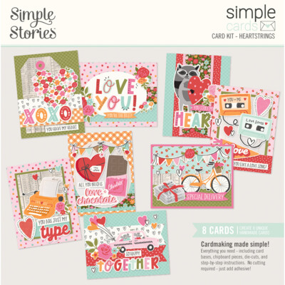 Simple Cards Card Kit, Heartstrings