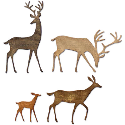 Thinlits Die Set, Darling Deer (4pk)