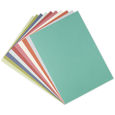 Surfacez 8.5X11 Cardstock Pack, Botanical Colors