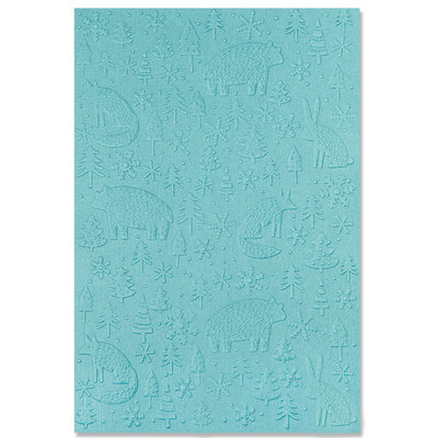 Multi-Level Textured Impressions Embossing Folder, Nordic Pattern