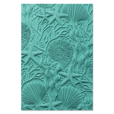 3D Textured Impressions Embossing Folder, Under the Sea