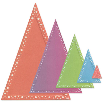 Framelits Die Set Fanciful Framelits, Patti's Perfect Triangles (16pk)