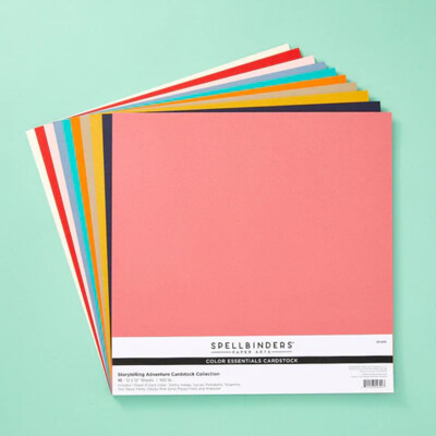 12X12 Cardstock Pack, Storytelling Sunshine