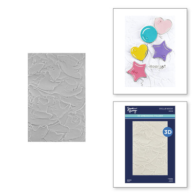 3D Embossing Folder, Plaster