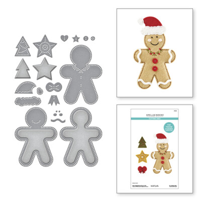 Die, Felt Stitch & Create - Felt Gingerbread Boy & Girl