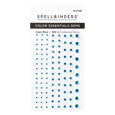 Color Essentials Self Adhesive , Capri Blue