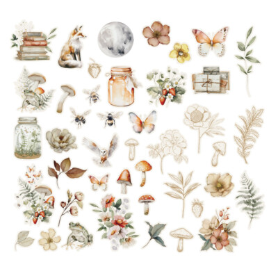 Printed Die Cuts, Woodland Tales - Shapes