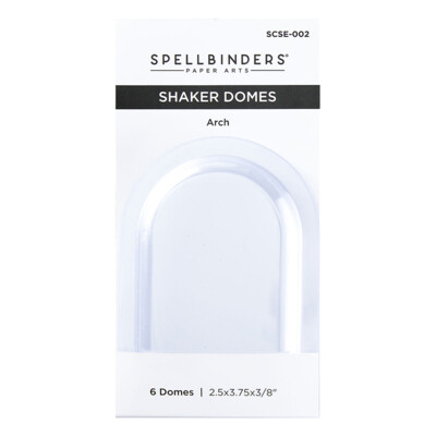 Shaker Dome, Arch (6pk)